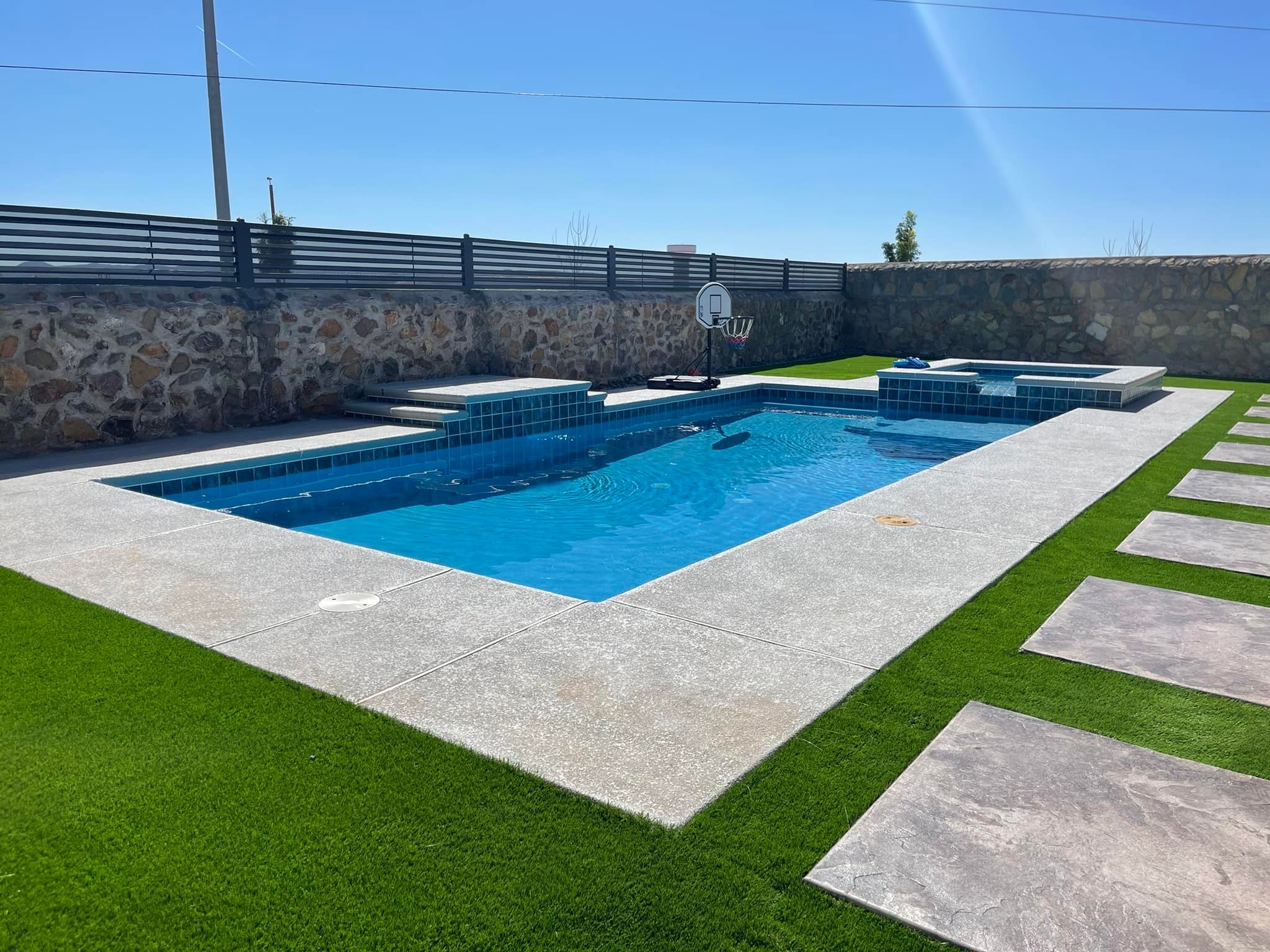 Pizarro Pools Custom Project